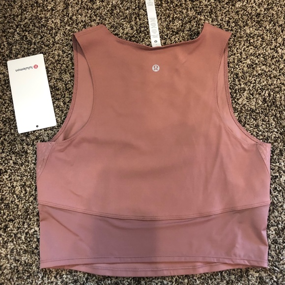 Lululemon Nulu and Mesh Yoga Tank Top
Jewel Emboss Spiced Chai NWT - Picture 7 of 12